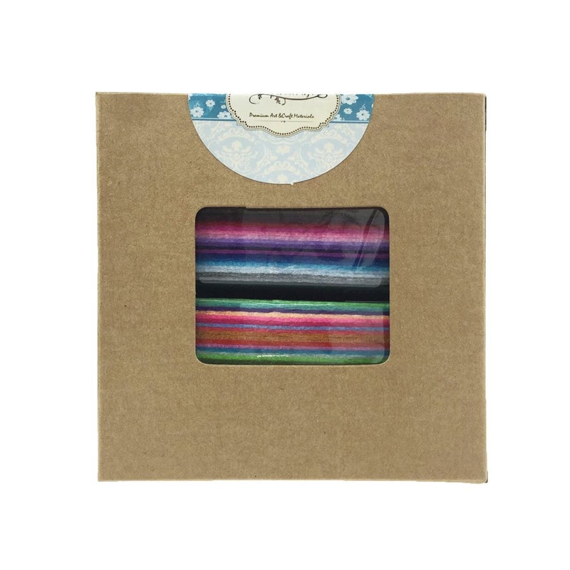 flic-flac 88pcs 4 x 4 inches (10 x 10cm) Assorted Color Mini Felt Fabric Sheets Patchwork Sewing DIY Craft 1mm Thick - Image 4
